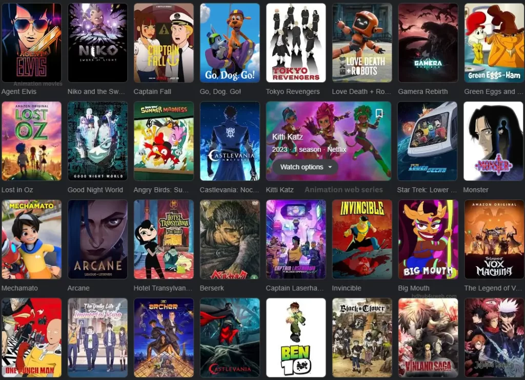 Animation movies download